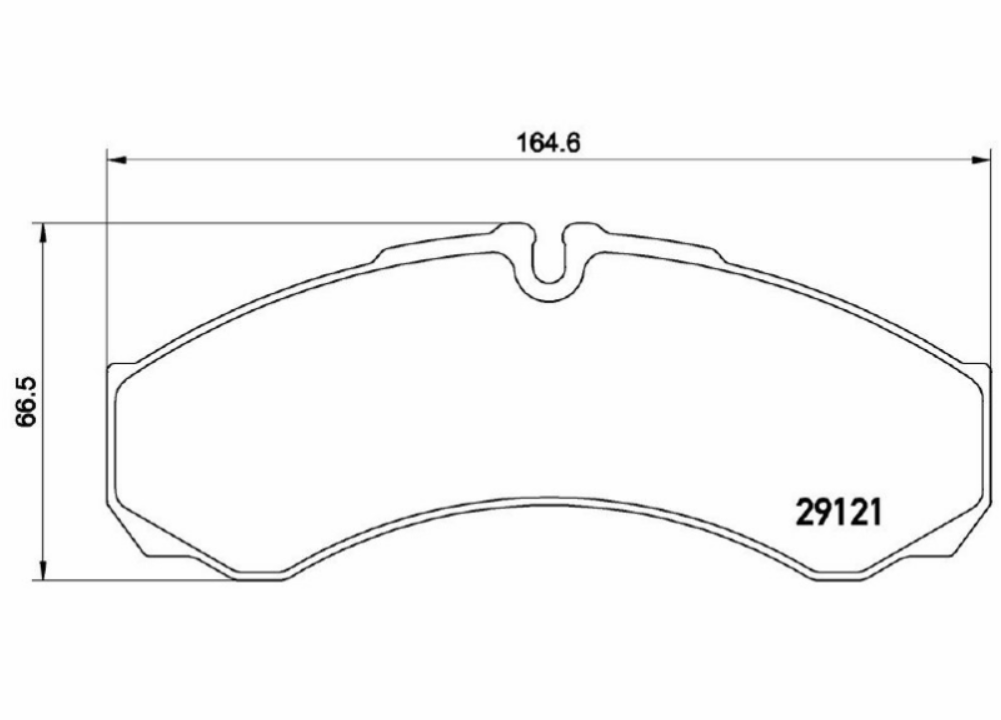 Patt.Freno Ant Brembo Daily 2800TD