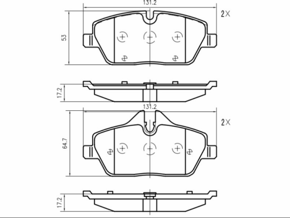 Serie Patt. Ant. Marrone Serie BMW 118-120D >2005