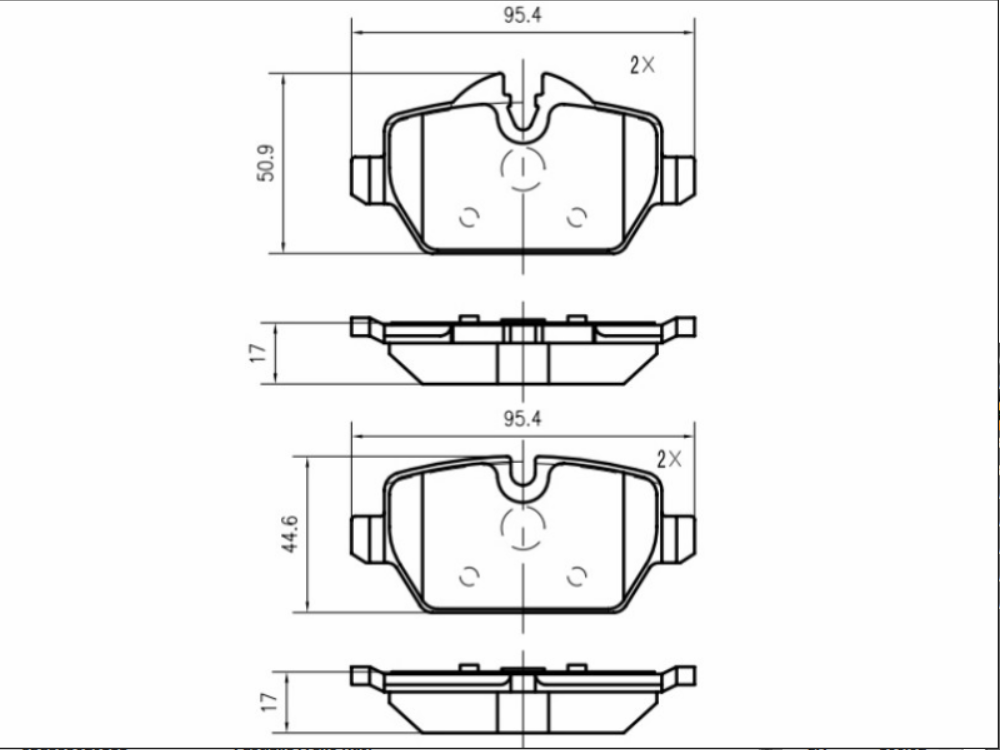 Serie Patt. Post. Marrone BMW118-120D >2005