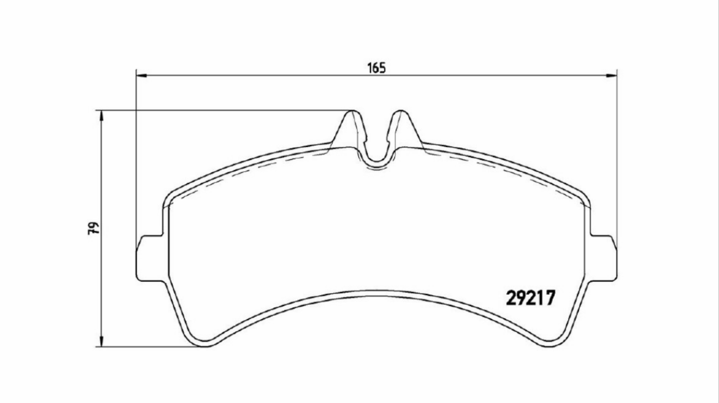 Pattini Freno Post. Marrone Sprinter