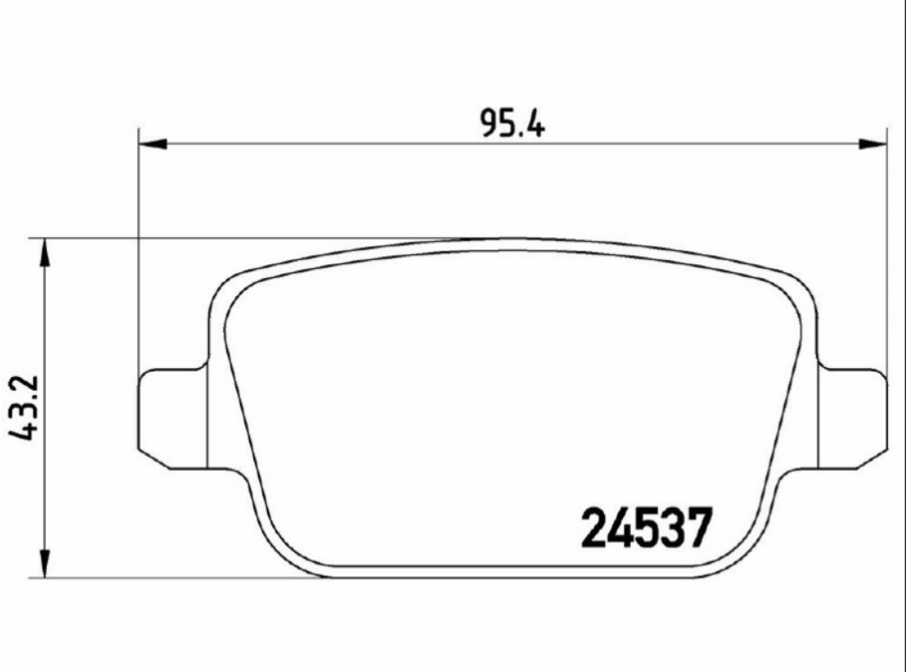 Sr. Patt. Freno Marrone Fo/Kuga 2.0 08->