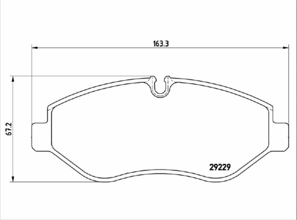 Pattini Freno Ant Marrone Daily 06 ->
