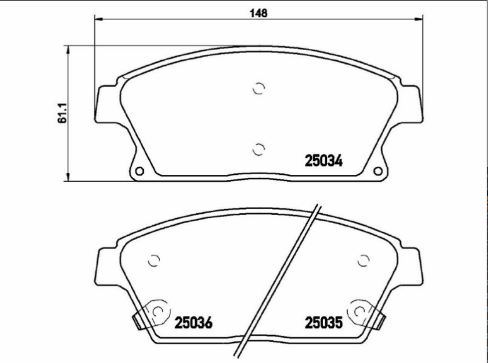 SR.Patt.Freno Ant. Marrone Astra J 09->