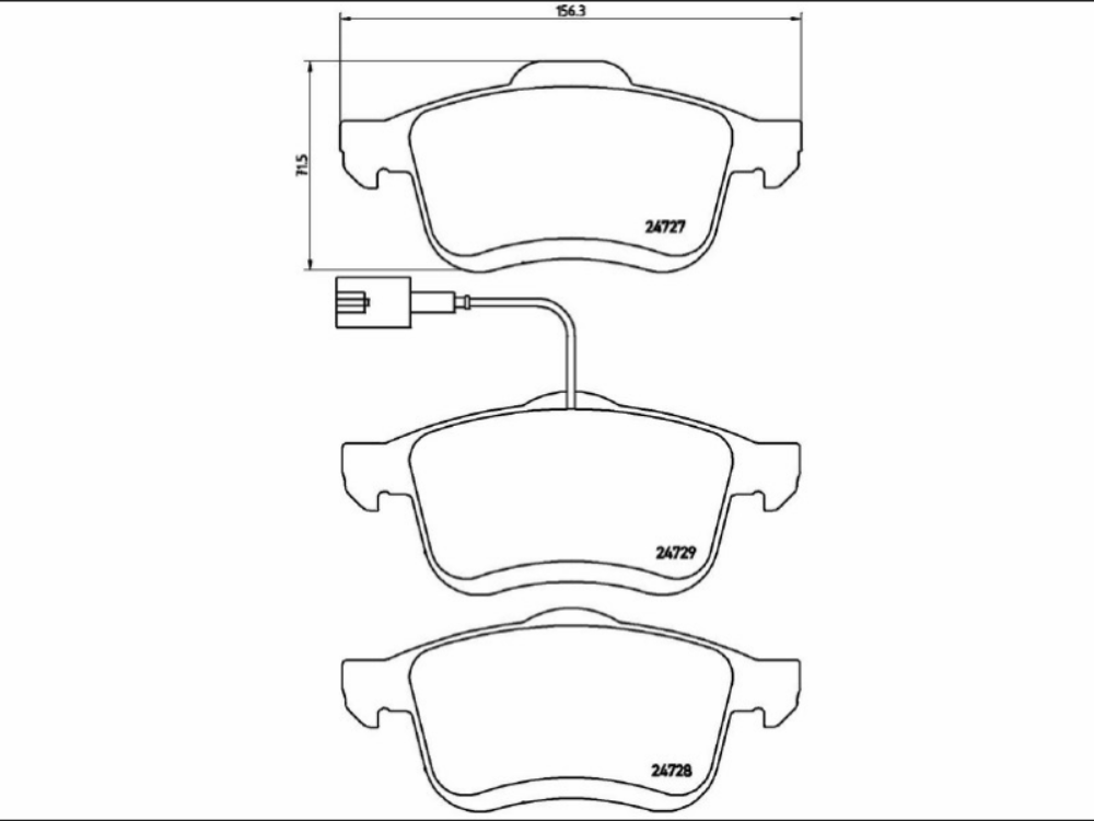 SR.Patt.Freno Marrone FI Doblò