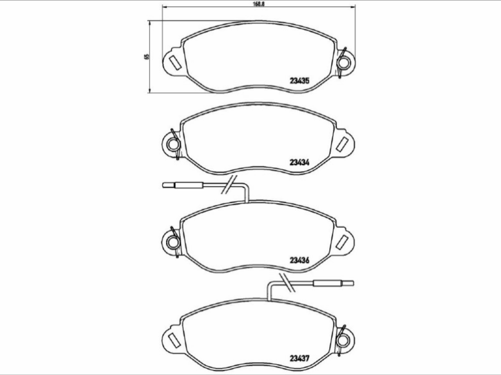 Serie Pattini Marrone KAB STAR 2001