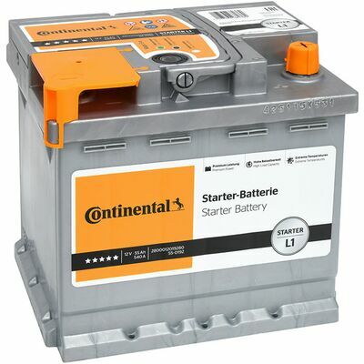 Batteria Continental Starter L1 55AH 540A DX 207X175X190