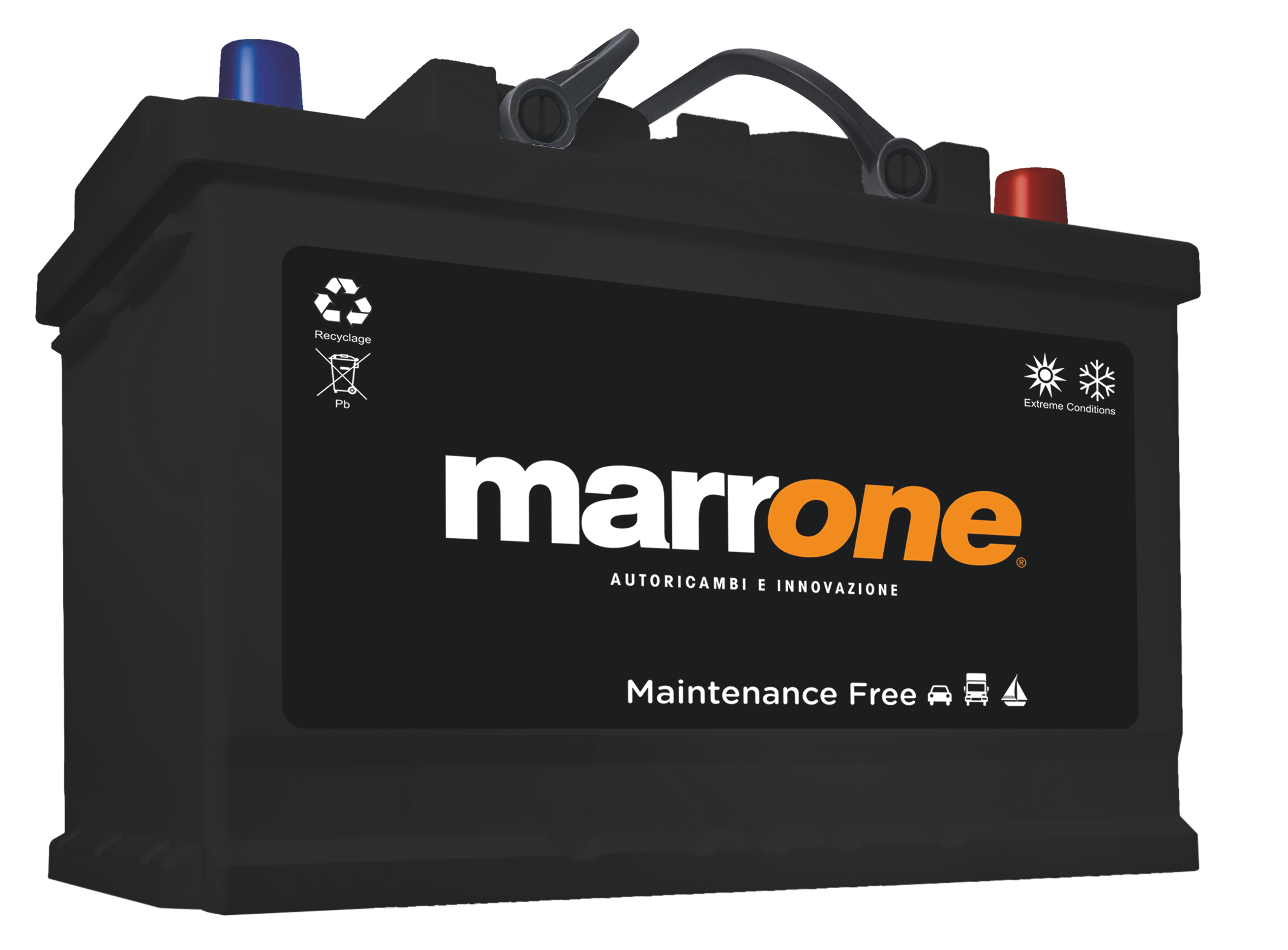 Batteria Marrone 45AH 360A DX 175X175X190